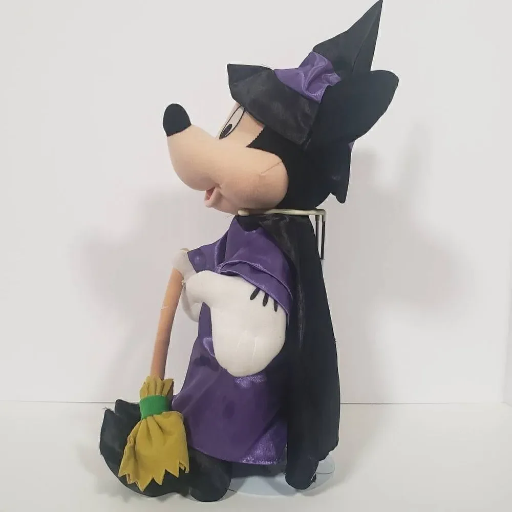 Disney Minnie Mouse Halloween Witch Plush 14 inch‎